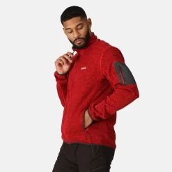 Regatta Men's Newhill Fleece - Danger Red -Fashionable Man regatta men s newhill fleece danger red 5 1