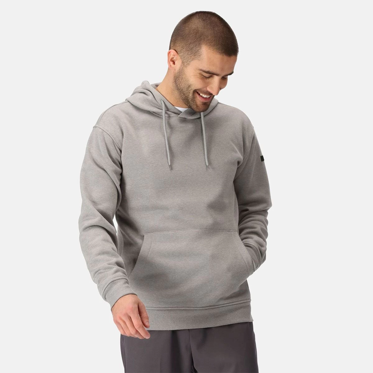 Regatta Men's Ortolan Hoody - Storm Grey Marl 6 Regatta Men's Ortolan Hoody - Storm Grey Marl - Image 6