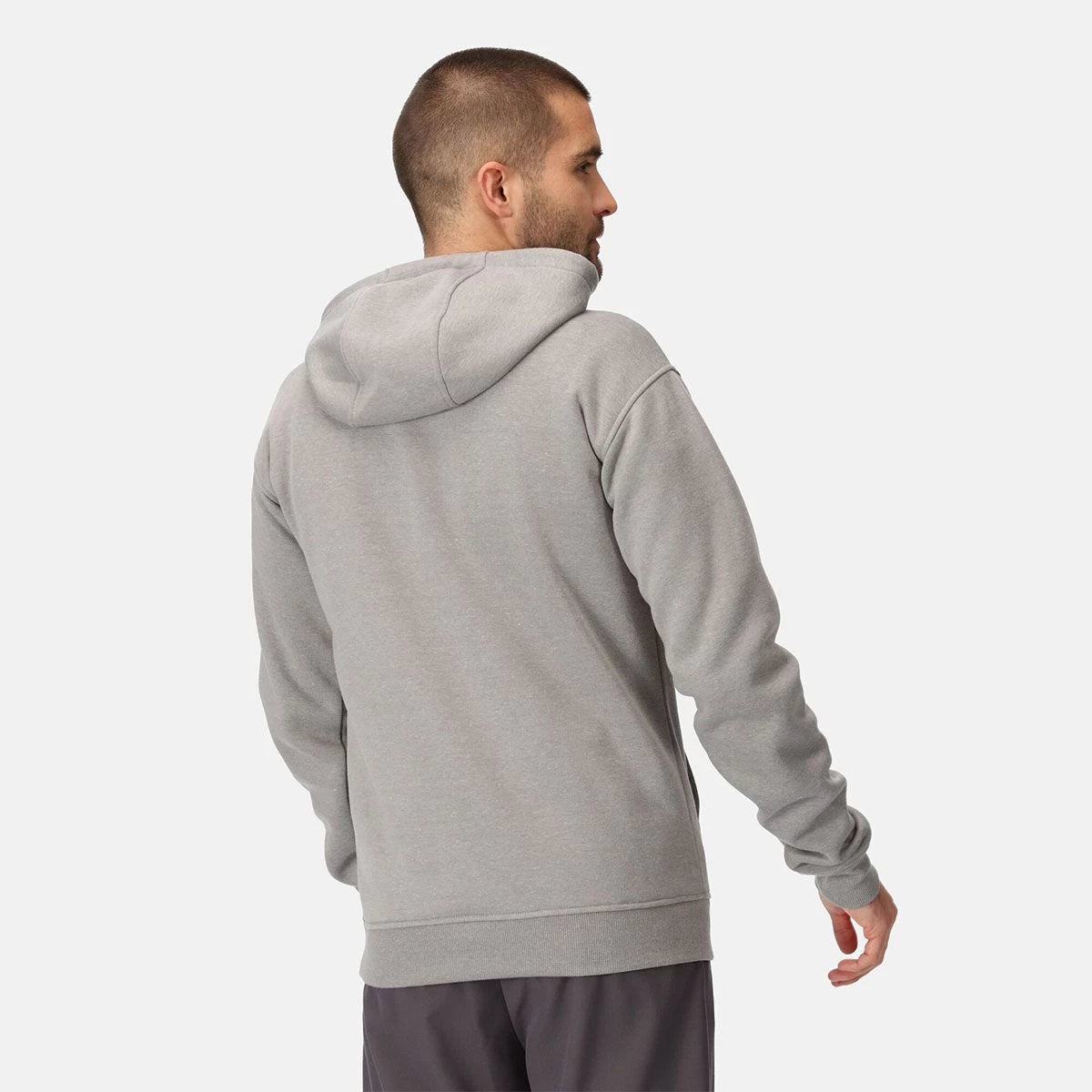 Regatta Men's Ortolan Hoody - Storm Grey Marl 5 Regatta Men's Ortolan Hoody - Storm Grey Marl - Image 5