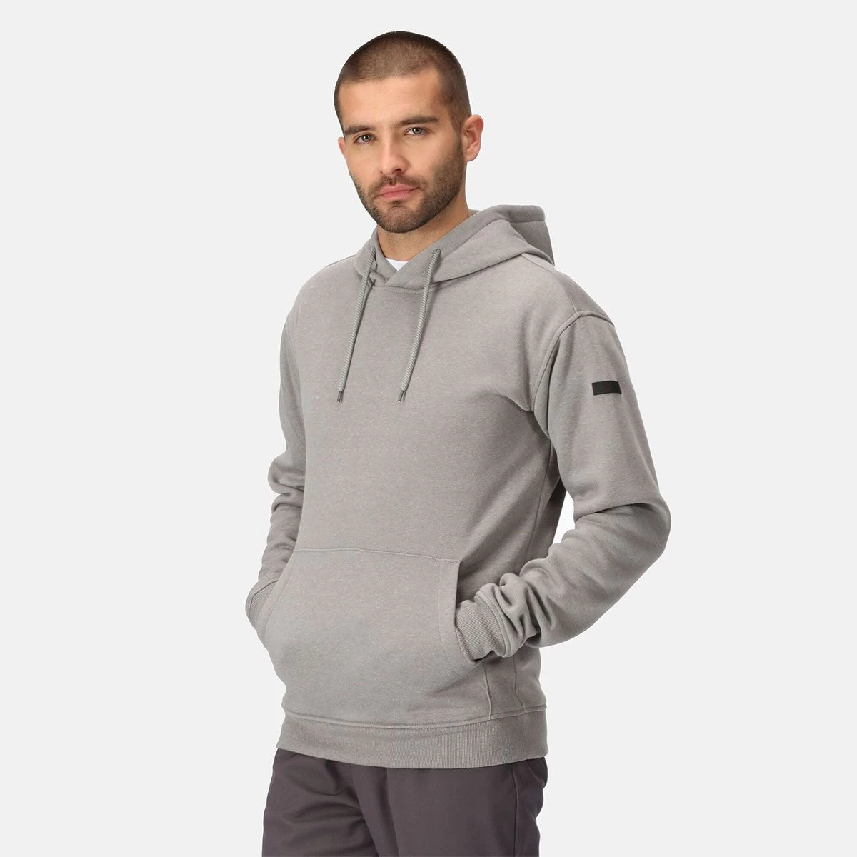 Regatta Men's Ortolan Hoody - Storm Grey Marl 10 Regatta Men's Ortolan Hoody - Storm Grey Marl - Image 10