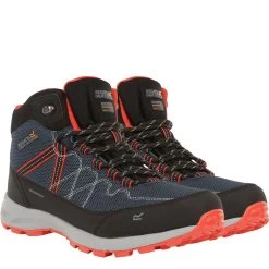 Regatta Men’s Samaris Lite Mid Walking Boots – Moonlight Denim/Orange 10 Regatta Men’s Samaris Lite Mid Walking Boots – Moonlight Denim/Orange -Fashionable Man regatta men s samaris lite mid walking boots moonlight denim orange 2