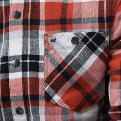 Regatta Men's Thamos Check Shirt - Burnt Henna/Storm Grey -Fashionable Man regatta men s thamos check shirt burnt henna storm grey 8