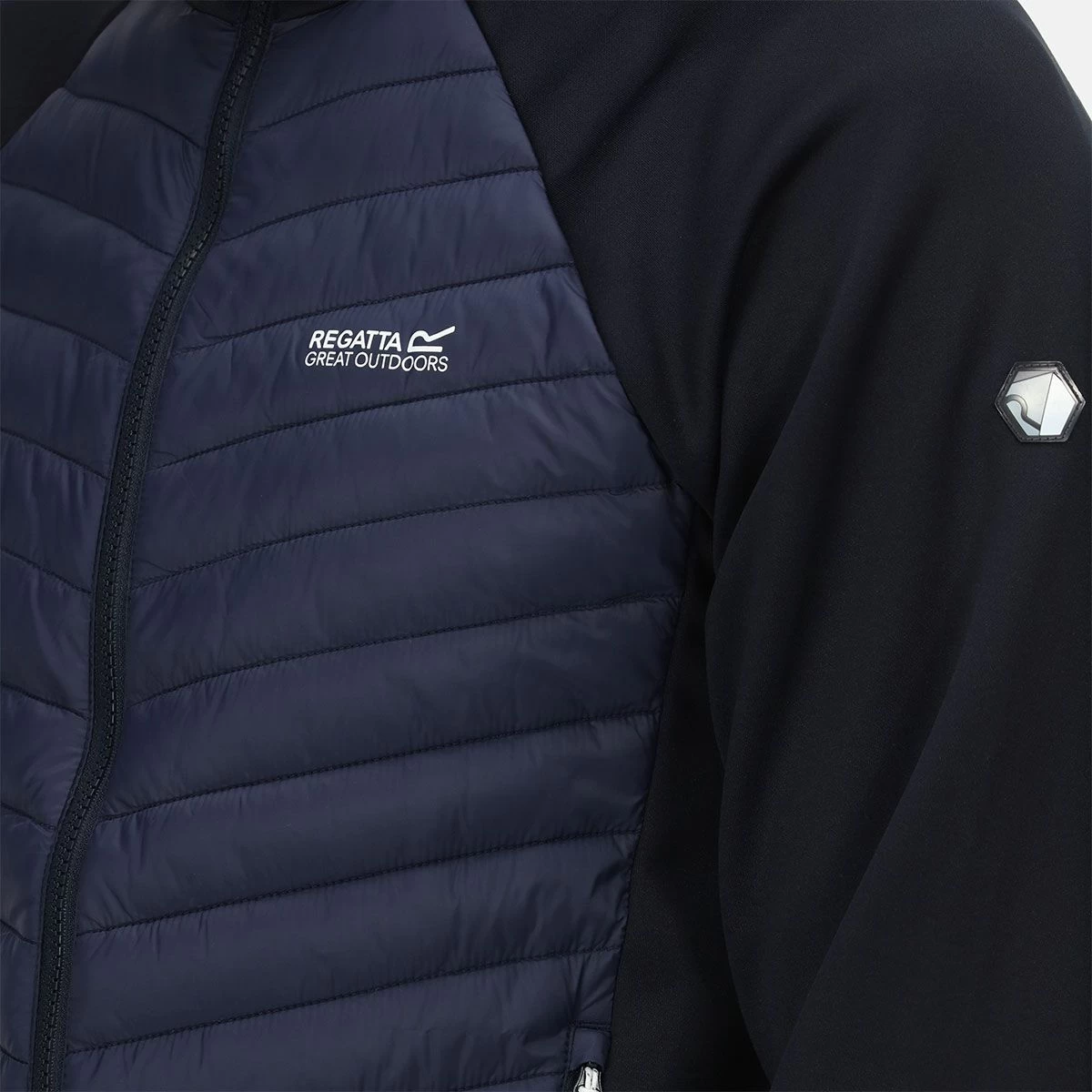 Regatta Men’s Andreson VII Hybrid Quilted Jacket - Navy 4 Regatta Men’s Andreson VII Hybrid Quilted Jacket - Navy - Image 4