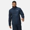 Regatta Men’s Cera V Wind Resistant Softshell Walking Jacket – Navy Marl