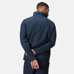 Regatta Men’s Cera V Wind Resistant Softshell Walking Jacket – Navy Marl -Fashionable Man regatta mens cera v wind resistant softshell walking jacket navy marl 3