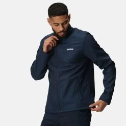 Regatta Men’s Cera V Wind Resistant Softshell Walking Jacket – Navy Marl -Fashionable Man regatta mens cera v wind resistant softshell walking jacket navy marl 6