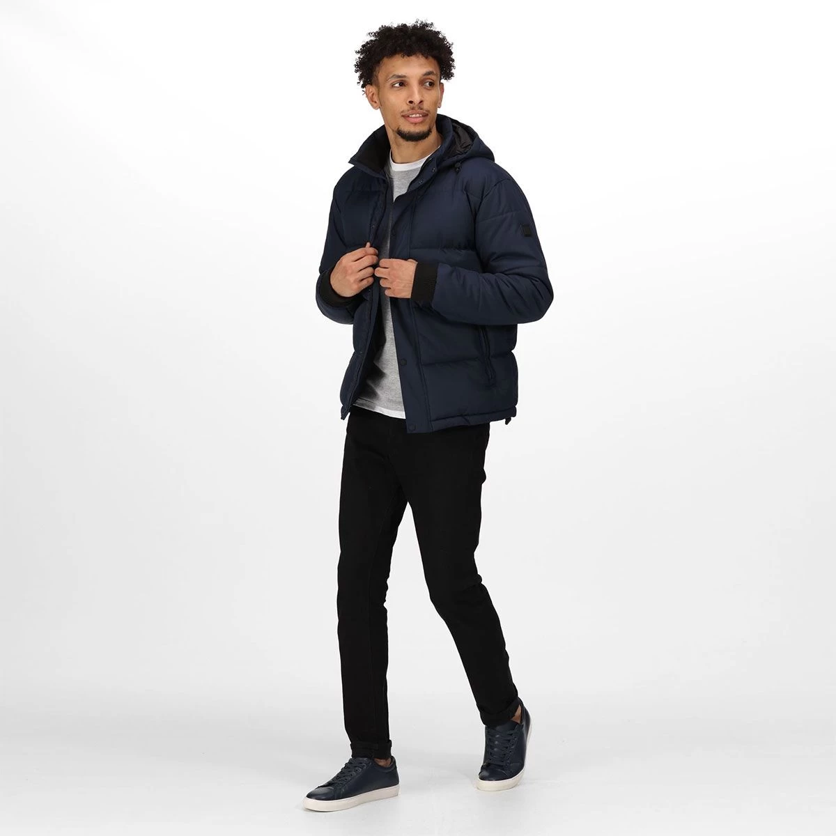 Regatta Men’s Farren Quilted Jacket - Navy 5 Regatta Men’s Farren Quilted Jacket - Navy - Image 5