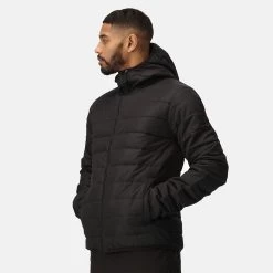 Regatta Men’s Helfa Quilted Jacket – Black -Fashionable Man regatta mens helfa quilted jacket black 2 1