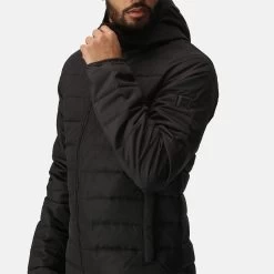 Regatta Men’s Helfa Quilted Jacket – Black -Fashionable Man regatta mens helfa quilted jacket black 4