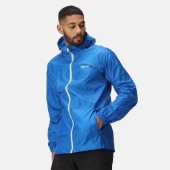 Regatta Men’s Pack-It Jacket III Waterproof Packaway Jacket – Oxford Blue