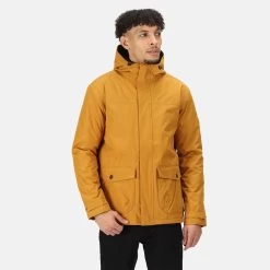 Regatta Men’s Sterlings III Jacket – Cathay Spice/ Black Borg