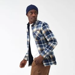 Regatta Men’s Thamos Check Shirt - Navy/ Gold Sand Check -Fashionable Man regatta mens thamos check shirt navy gold sand check 4