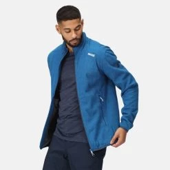 Regatta Men’s Torrens Full Zip Fleece – Skydiver Blue -Fashionable Man regatta mens torrens full zip fleece skydiver blue 3
