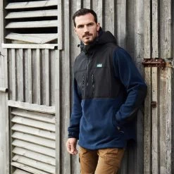 Ridgeline Men’s Bandit Hybrid Bushshirt – Navy -Fashionable Man ridgeline men s bandit hybrid bushshirt navy 1