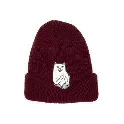 RIPNDIP Lord Nermal Beanie -Fashionable Man ripndip lord nermal beanie p105734 485997 image