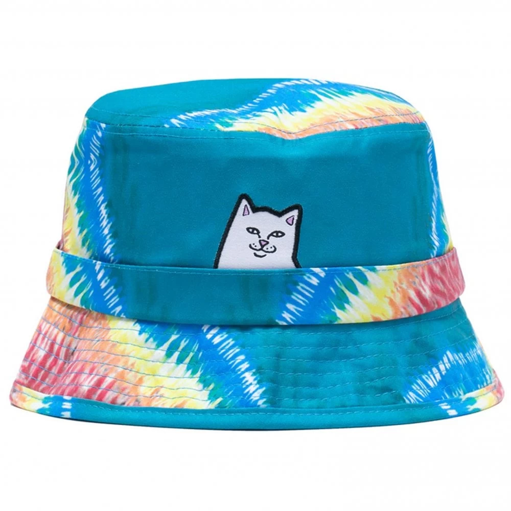 RIPNDIP Lord Nermal Tie Dye Bucket Hat 1 RIPNDIP Lord Nermal Tie Dye Bucket Hat