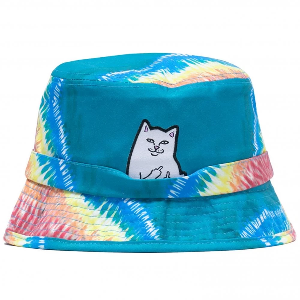 RIPNDIP Lord Nermal Tie Dye Bucket Hat 2 RIPNDIP Lord Nermal Tie Dye Bucket Hat - Image 2