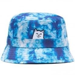 RIPNDIP Lord Nermal Tie Dye Bucket Hat 6 RIPNDIP Lord Nermal Tie Dye Bucket Hat -Fashionable Man ripndip lord nermal tie dye bucket hat p112125 539772 image