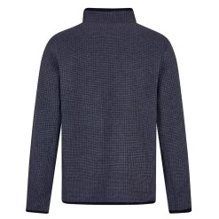 Weird Fish Men’s Rossten Full Zip Fleece – Washed Black -Fashionable Man rossten washed black 3