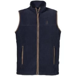Percussion Men’s Scotland Fleece Vest – Blue