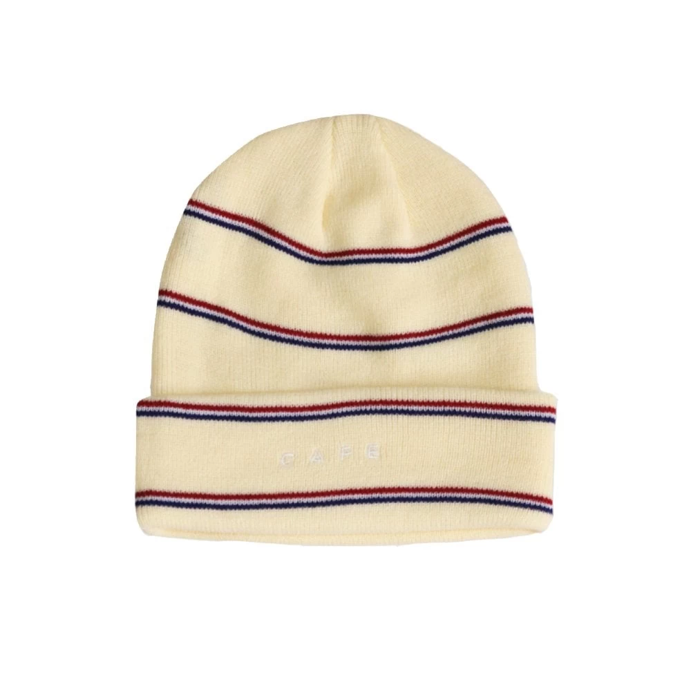Skateboard Cafe Stripe Fold Beanie 2 Skateboard Cafe Stripe Fold Beanie - Image 2