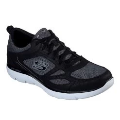 Skechers Men’s Summits South Rim Trainers – Black/White