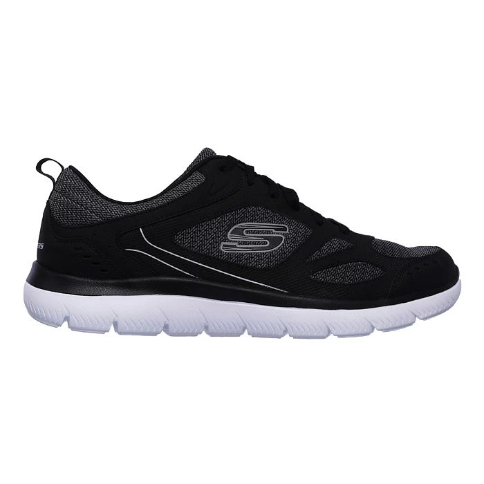 Skechers Men’s Summits South Rim Trainers – Black/White 2 Skechers Men’s Summits South Rim Trainers – Black/White - Image 2
