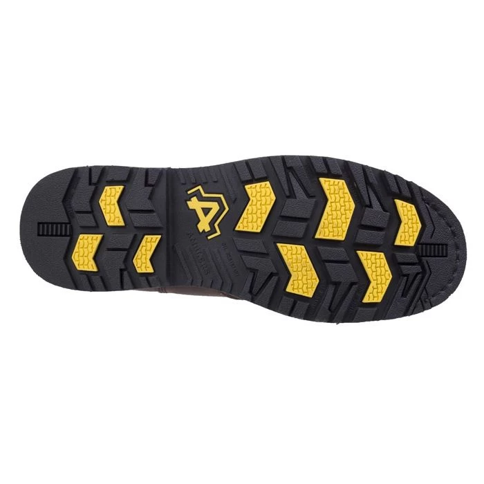 Amblers Men's AS231 Skipton Safety Dealer Boot - Brown 5 Amblers Men's AS231 Skipton Safety Dealer Boot - Brown - Image 5