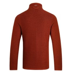 Weird Fish Men's Stern ¼ Zip Eco Macaroni Fleece - Burnt Henna 11 Weird Fish Men's Stern ¼ Zip Eco Macaroni Fleece - Burnt Henna -Fashionable Man stern 14 zip macaroni brnhenna 2