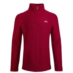 Weird Fish Men's Stern ¼ Zip Eco Macaroni Fleece - Garnet 7 Weird Fish Men's Stern ¼ Zip Eco Macaroni Fleece - Garnet -Fashionable Man stern 14 zip macaroni garnet 1 1