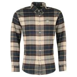 Barbour Men's Hogside Regular Shirt - Autumn Dress -Fashionable Man stonewell 2