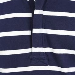 Lazy Jacks Men’s ¼ Zip Sweatshirt – Striped Marine -Fashionable Man striped 14 zip sshirt marine l39 1