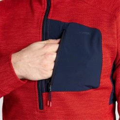 Craghoppers Men’s Tarbert Half Zip Fleece – Chilli Red 15 Craghoppers Men’s Tarbert Half Zip Fleece – Chilli Red -Fashionable Man tarbert half zip chilli red 7