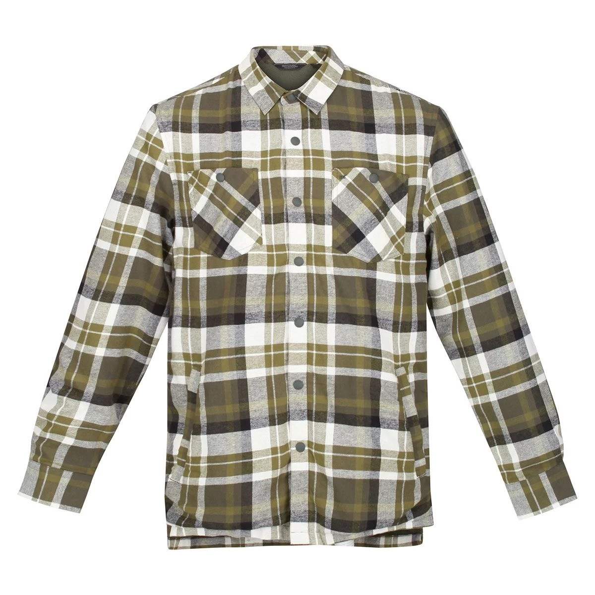 Regatta Men’s Thamos Check Shirt – Dark Khaki Check 10 Regatta Men’s Thamos Check Shirt – Dark Khaki Check - Image 10