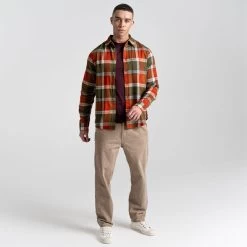 Craghoppers Men’s Thornhill Check Shirt – Potters Clay 11 Craghoppers Men’s Thornhill Check Shirt – Potters Clay -Fashionable Man thornhill lsshirt pot clay chk 4