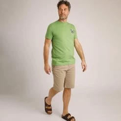 Weird Fish Men's Tiki Eco Graphic T-shirt - Grass Green 12 Weird Fish Men's Tiki Eco Graphic T-shirt - Grass Green -Fashionable Man tiki eco graphic tee grass green 2