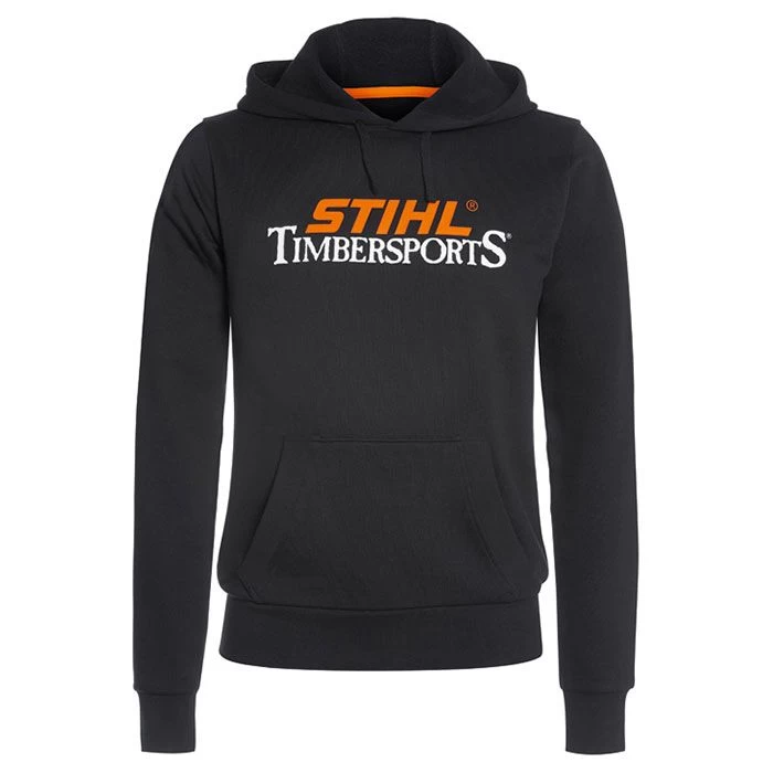 Stihl Timbersports Classic Logo Hoodie – Black 2 Stihl Timbersports Classic Logo Hoodie – Black - Image 2