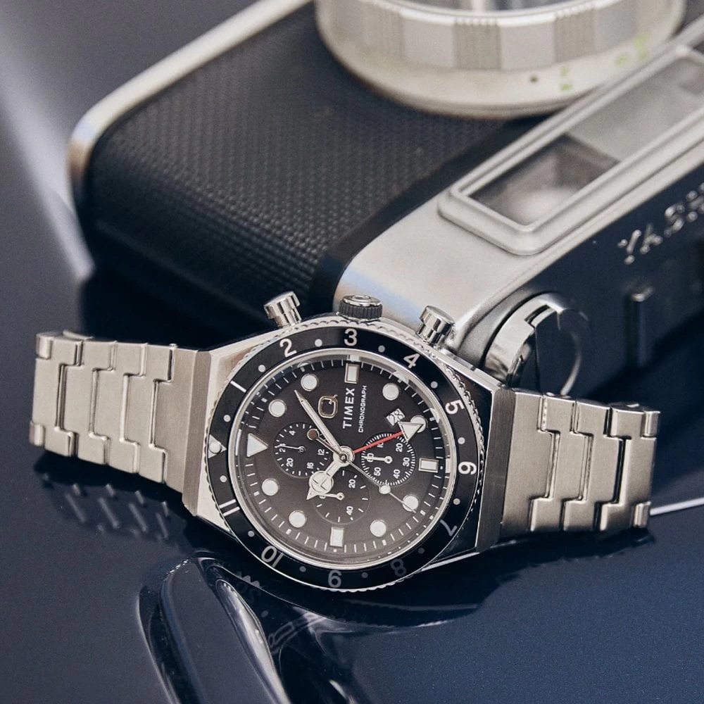 TIMEX 3 Time Zone Chronograph 40mm 3 TIMEX 3 Time Zone Chronograph 40mm - Image 3