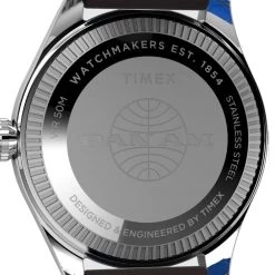 TIMEX X Pan Am Day-Date 42mm Leather Strap Watch -Fashionable Man timex x pan am day date 42mm leather strap watch p113926 559431 image