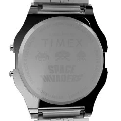 TIMEX X Space Invaders T80 34mm Stainless Steel Bracelet Watch -Fashionable Man timex x space invaders t80 34mm stainless steel bracelet watch p113386 553709 image
