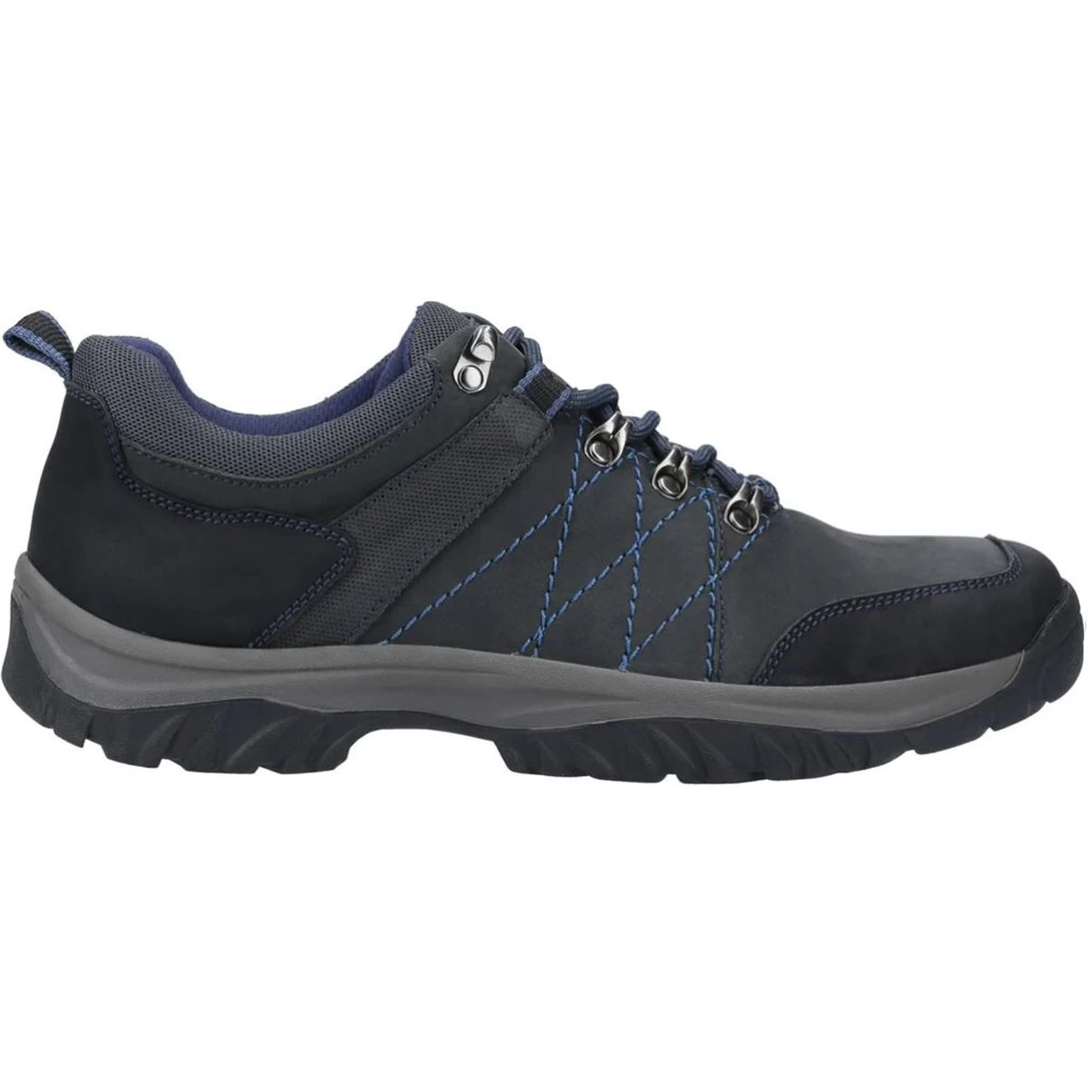 Cotswold Men’s Toddington Lace-Up Walking Shoes – Navy 2 Cotswold Men’s Toddington Lace-Up Walking Shoes – Navy - Image 2