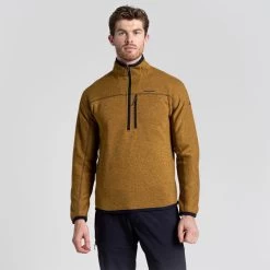 Craghoppers Men’s Torney Half Zip Fleece – Gingko Yellow 15 Craghoppers Men’s Torney Half Zip Fleece – Gingko Yellow -Fashionable Man torney half zip gingko yellow 1 1