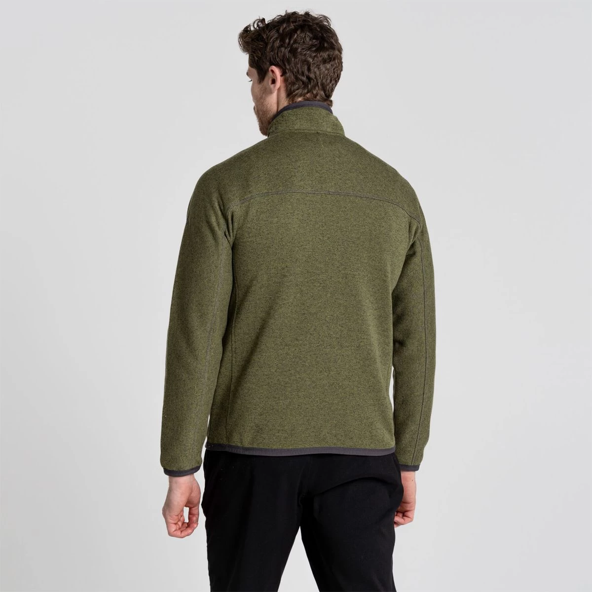 Craghoppers Men’s Torney Half Zip Fleece – Loden Green 3 Craghoppers Men’s Torney Half Zip Fleece – Loden Green - Image 3