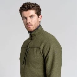 Craghoppers Men’s Torney Half Zip Fleece – Loden Green 13 Craghoppers Men’s Torney Half Zip Fleece – Loden Green -Fashionable Man torney half zip loden green 6