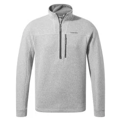Craghoppers Men's Torney II Half Zip Fleece - Dove Grey Marl