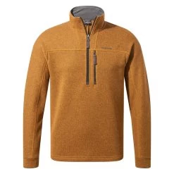 Craghoppers Men's Torney II Half Zip Fleece - Pumpkin Spice Marl