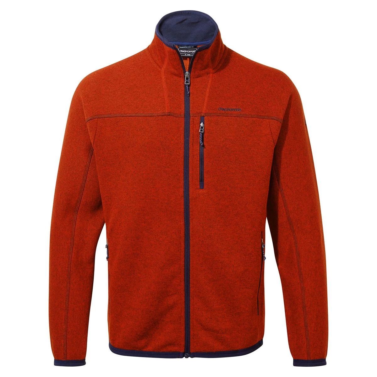 Craghoppers Men’s Torney Fleece Jacket – Chilli Red 2 Craghoppers Men’s Torney Fleece Jacket – Chilli Red - Image 2