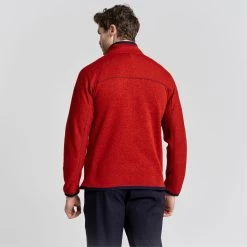 Craghoppers Men’s Torney Fleece Jacket – Chilli Red 11 Craghoppers Men’s Torney Fleece Jacket – Chilli Red -Fashionable Man torney jacket chilli red 3