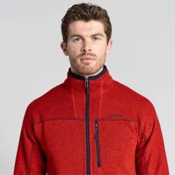 Craghoppers Men’s Torney Fleece Jacket – Chilli Red 14 Craghoppers Men’s Torney Fleece Jacket – Chilli Red -Fashionable Man torney jacket chilli red 6