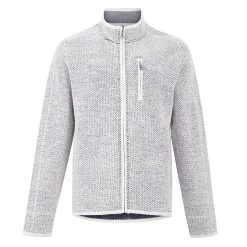 Weird Fish Men’s Transom Fleece – Ecru -Fashionable Man transom ecru 5